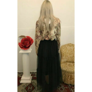 Gonna lunga in tulle mod. Poli