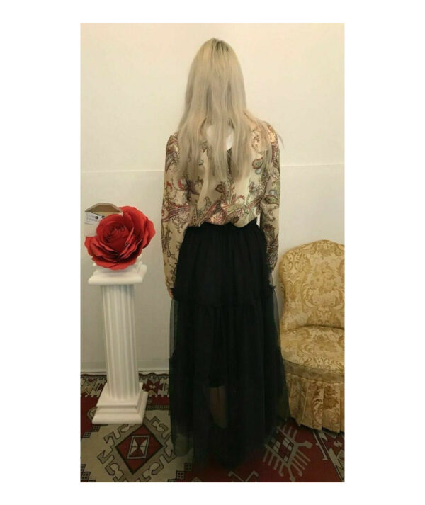 Gonna lunga in tulle mod. Poli