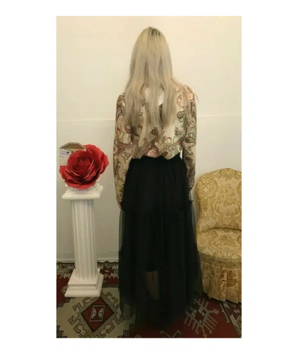 Gonna lunga in tulle mod. Poli