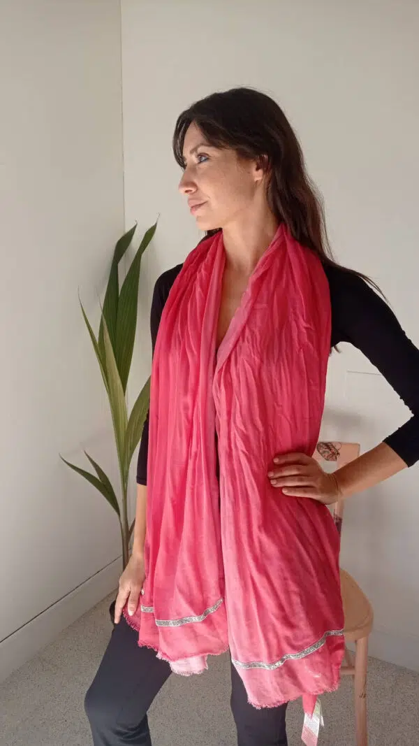 Stola foulard in viscosa fantasia Passigatti