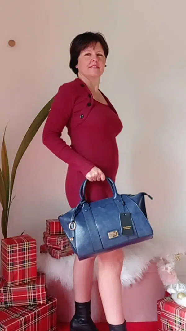 Borsa Bauletto Bluette art. Mio