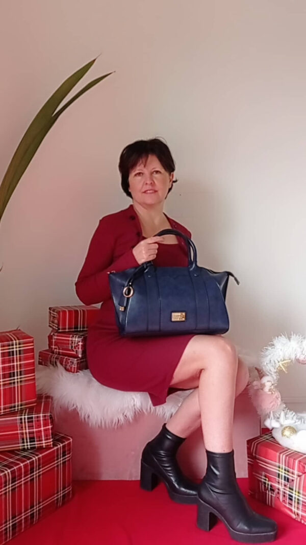 Borsa Bauletto Bluette art. Mio