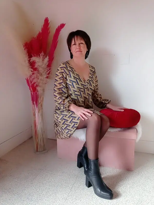 Abito asimmetrico Stella McQueen Art. Dalia