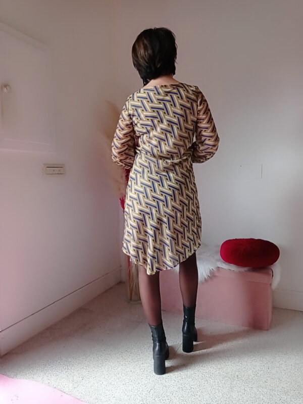 Abito asimmetrico Stella McQueen Art. Dalia