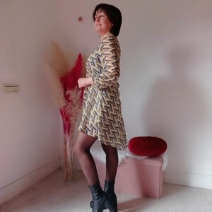 Abito asimmetrico Stella McQueen Art. Dalia