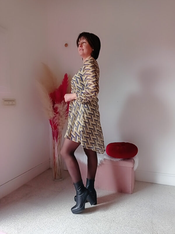 Abito asimmetrico Stella McQueen Art. Dalia