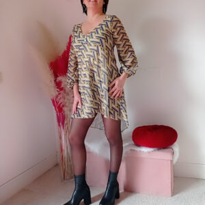 Abito asimmetrico Stella McQueen Art. Dalia