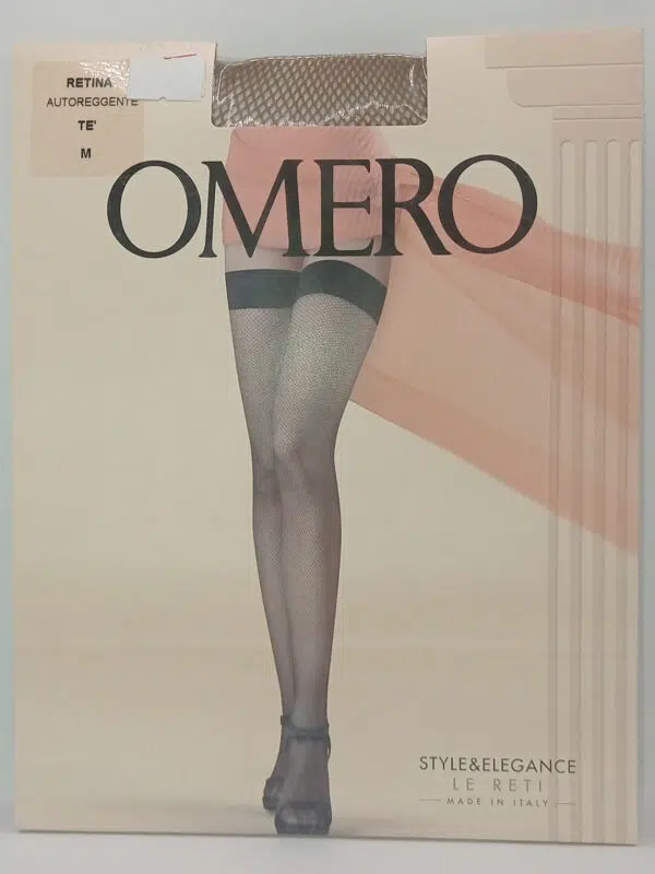 Collant Autoreggente in Microrete - Eleganza e Comfort in Diversi Colori
