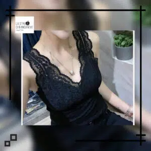 Body donna in pizzo Art . Arcobaleno