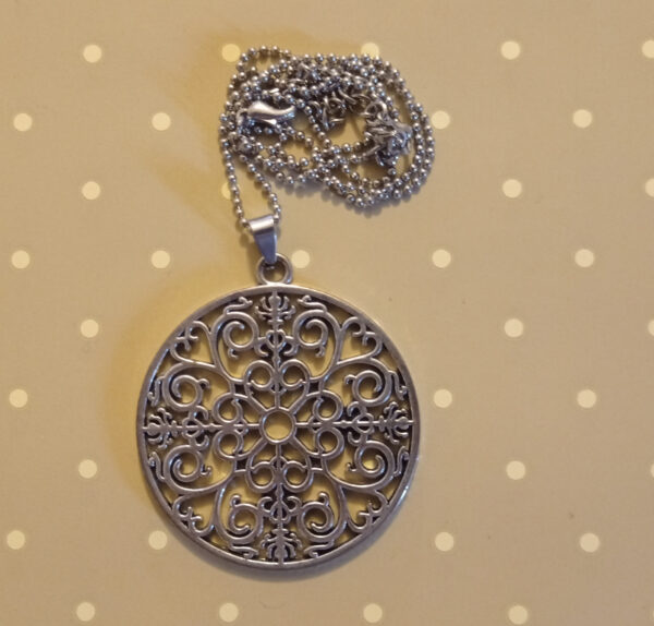 Collana colore argento Mod. Life