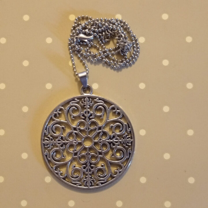 Collana colore argento Mod. Life