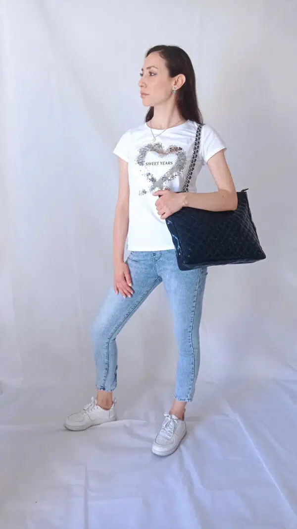 Jeans elasticizzati push up art. fiocco