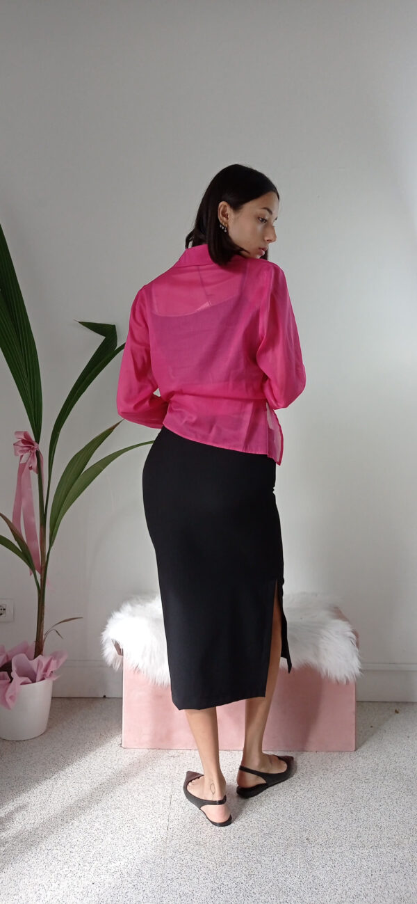 Gonna Lunga con Spacco Laterale: Eleganza Poliedrica in Tre Colori Vibranti!