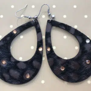 Orecchini modello strass & go