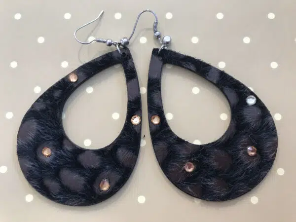 Orecchini modello strass & go