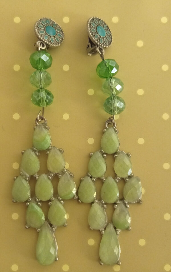 Orecchino Art. Pendolo a clips