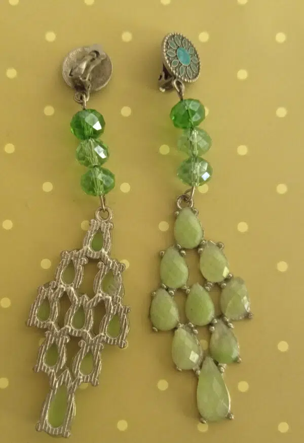 Orecchino Art. Pendolo a clips