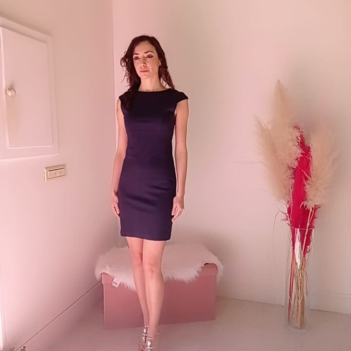 Abito Tubino Elegante in Punto Milano - Vari Colori Disponibili