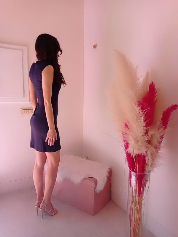 Abito Tubino Elegante in Punto Milano - Vari Colori Disponibili