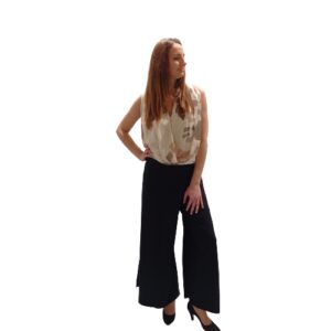 Blusa donna elegante art. foglie