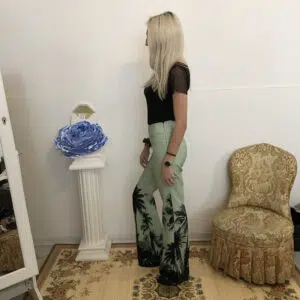 Pantaloni verde bosco Art. Flow