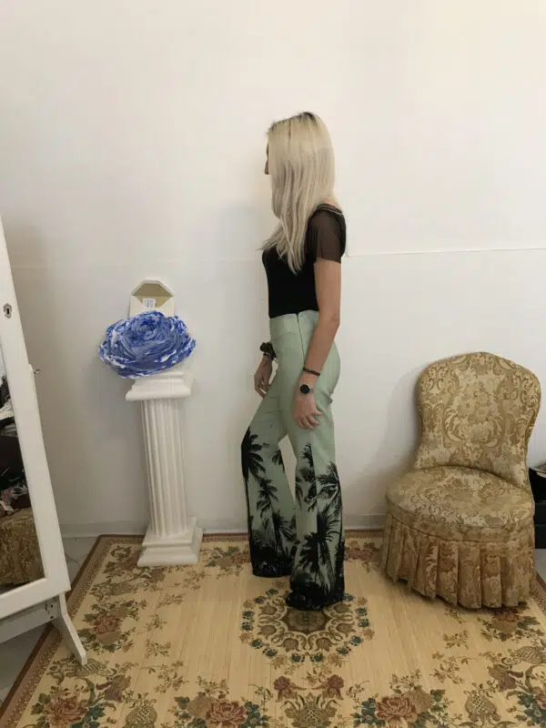 Pantaloni verde bosco Art. Flow