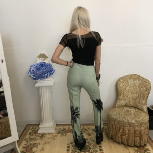Pantaloni verde bosco Art. Flow