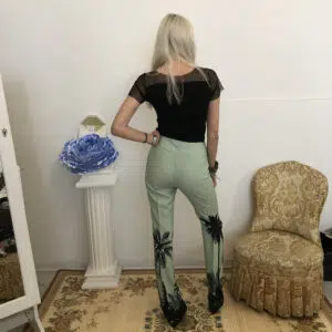Pantaloni verde bosco Art. Flow