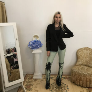 Pantaloni verde bosco Art. Flow
