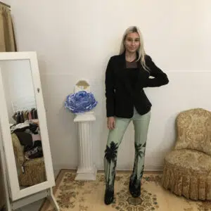 Pantaloni verde bosco Art. Flow