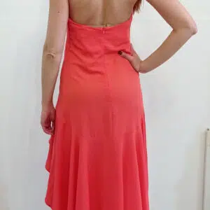 Abito elegante e asimmetrico Art. Corallo