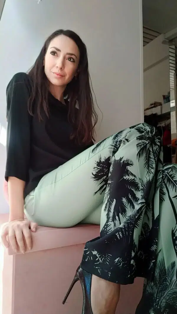Pantaloni verde bosco Art. Flow
