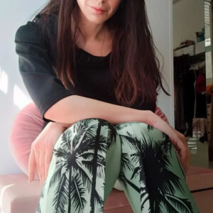 Pantaloni verde bosco Art. Flow