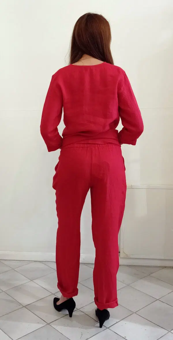 Pantalone in lino Art. Tramonto