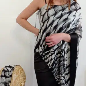 Abito elegante con stola Art. Gioiello