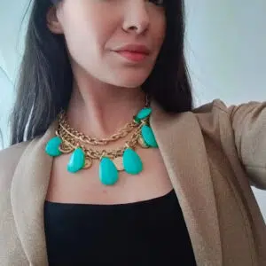 Giacca lurex oro avvitata Art. Lux