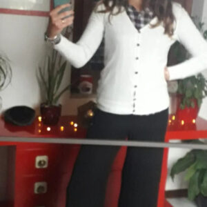 Cardigan in viscosa taglia unica Art. Arcobaleno