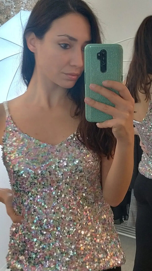 Top in lurex Art. Gioia