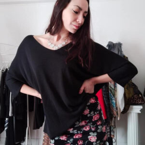 Gonna sopra al ginocchio taglia unica Art. Rise La Strega di Biancaneve