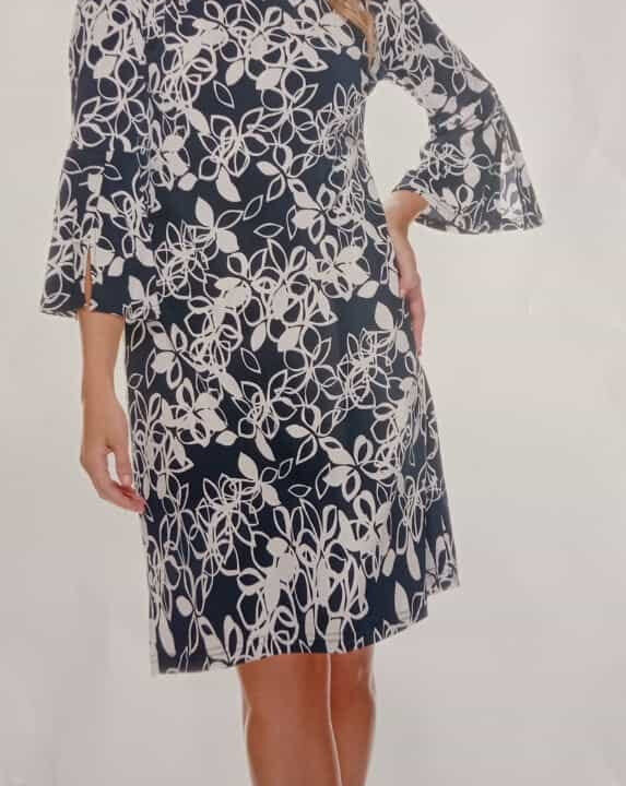 Abito donna con fantasia 3 d Mod. Dressy