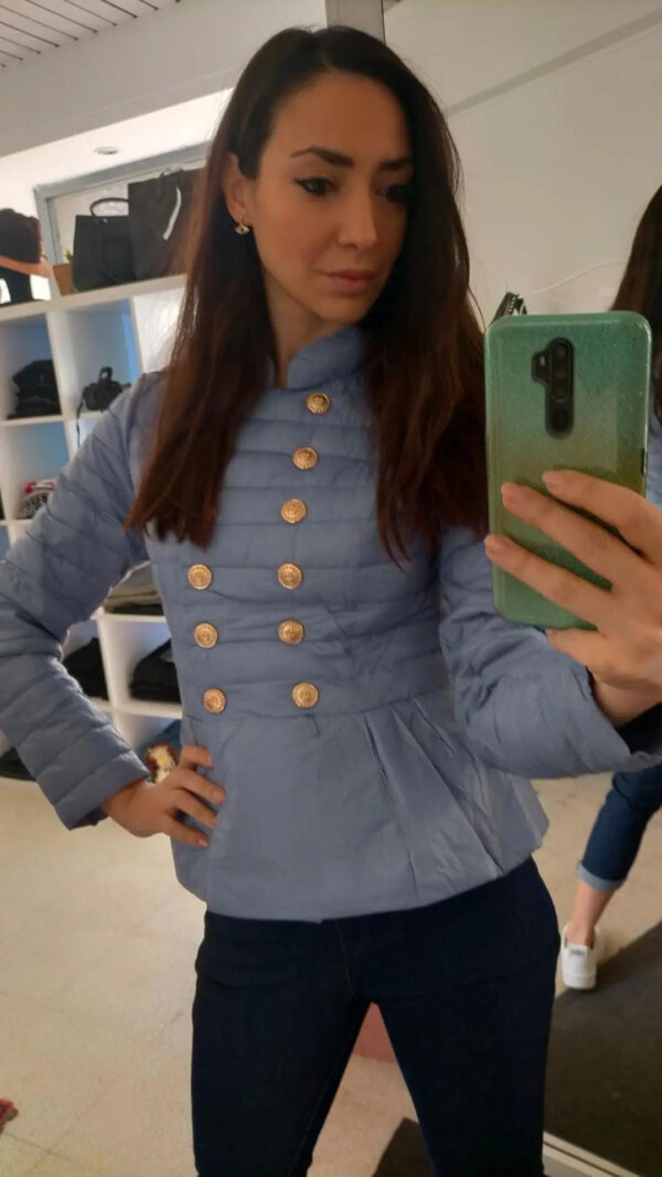 Giacca piumino donna con galetta Art. Trixi