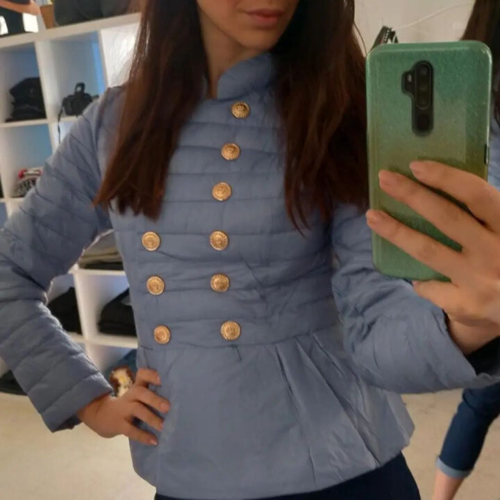 Giacca piumino donna con galetta Art. Trixi