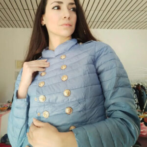 Giacca piumino donna con galetta Art. Trixi