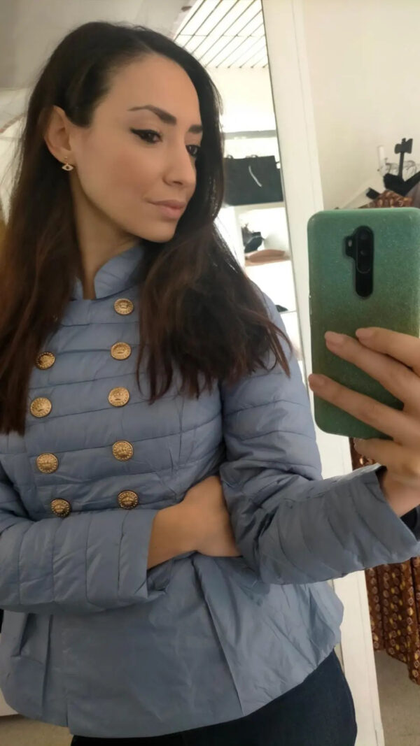 Giacca piumino donna con galetta Art. Trixi