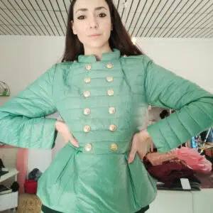 Giacca piumino donna con galetta Art. Trixi