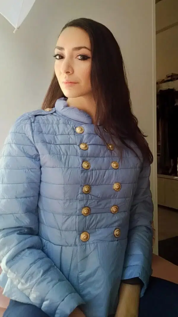 Giacca piumino donna con galetta Art. Trixi