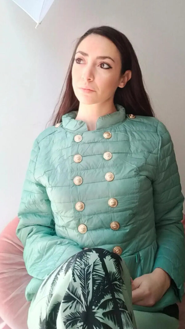 Giacca piumino donna con galetta Art. Trixi