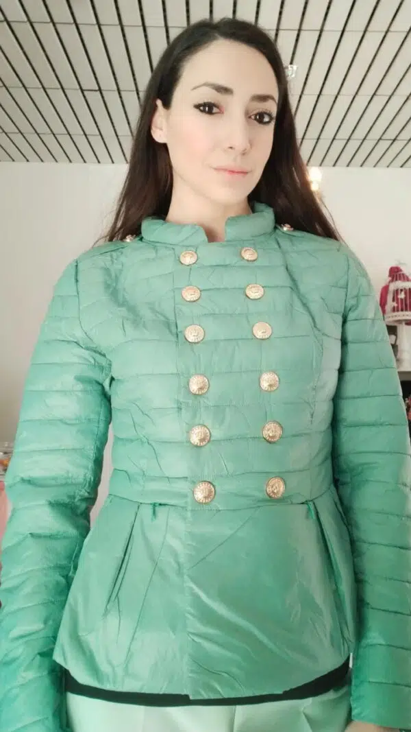 Giacca piumino donna con galetta Art. Trixi