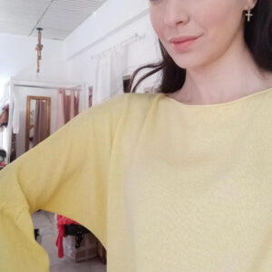 Blusa donna primavera modello Over art. Bio