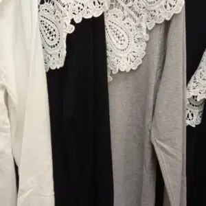 Cardigan Collone pizzo Art. Fiore